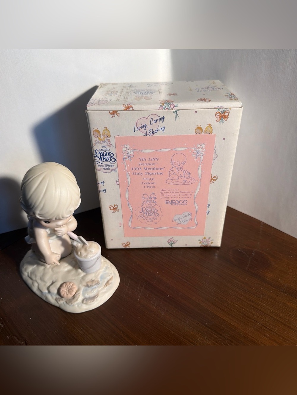 Precious Moments  “His little treasure “